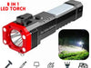Multifungtion 8 in1 portableLED flishlight