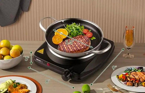 Electric stove hot plate